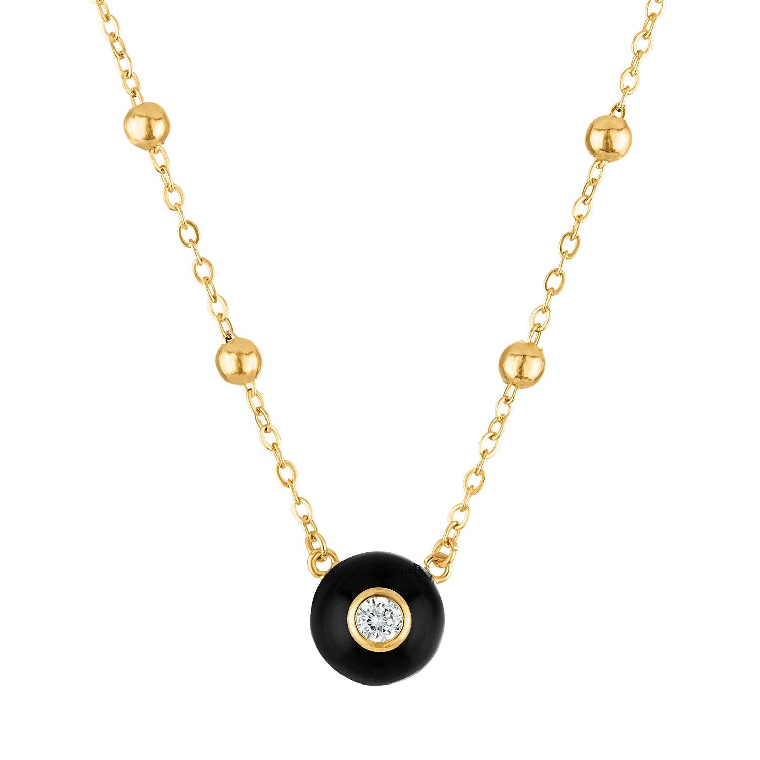 Diana Enamel Necklace