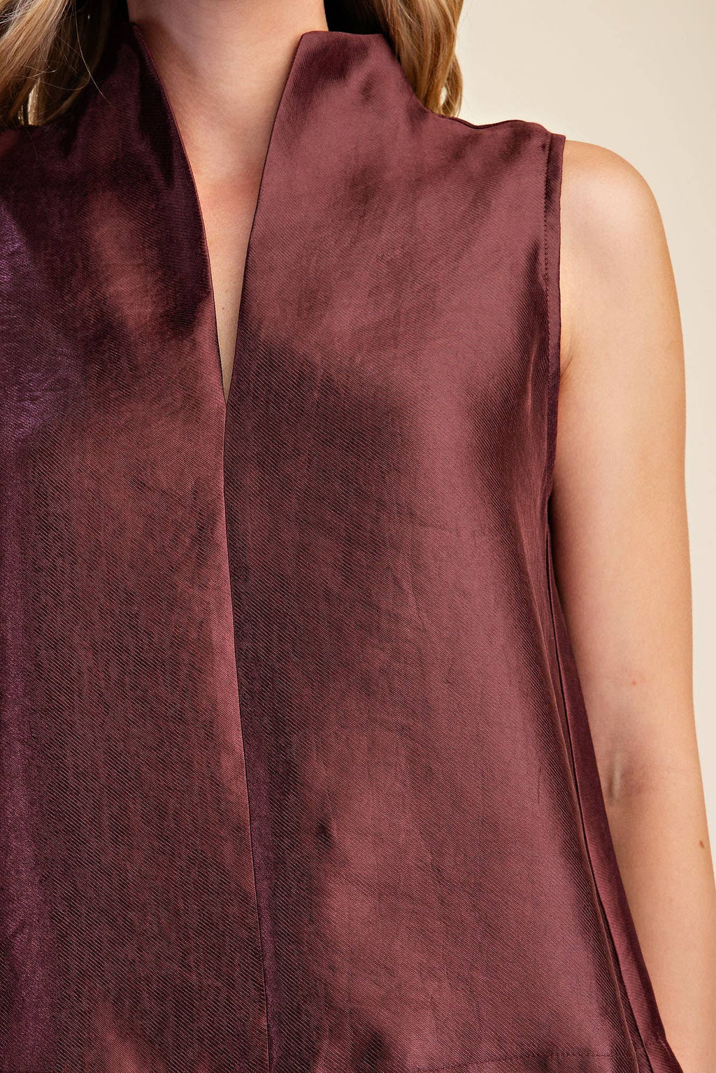 Stand Collar Top