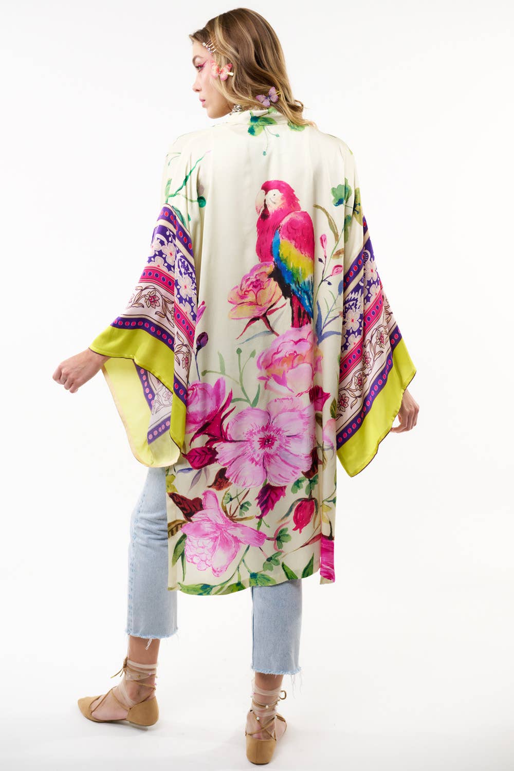 Hand-beaded Kimono / Topper