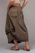 Boho Cotton Maxi Skirt