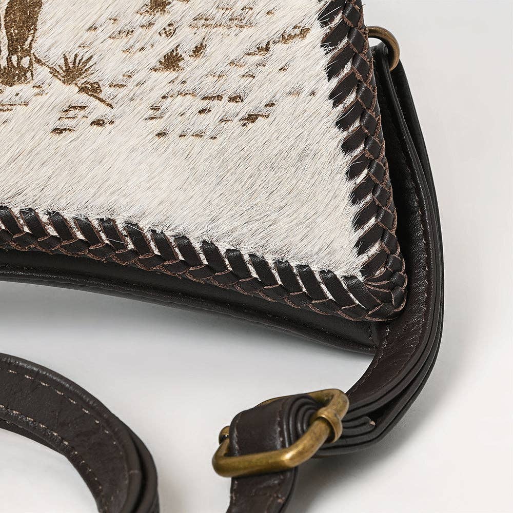 American Darling Cowhide Crossbody