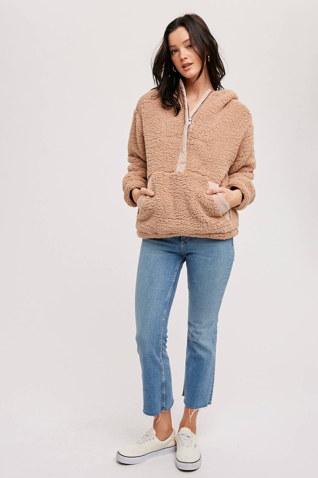 SHERPA HOODIE PULLOVER