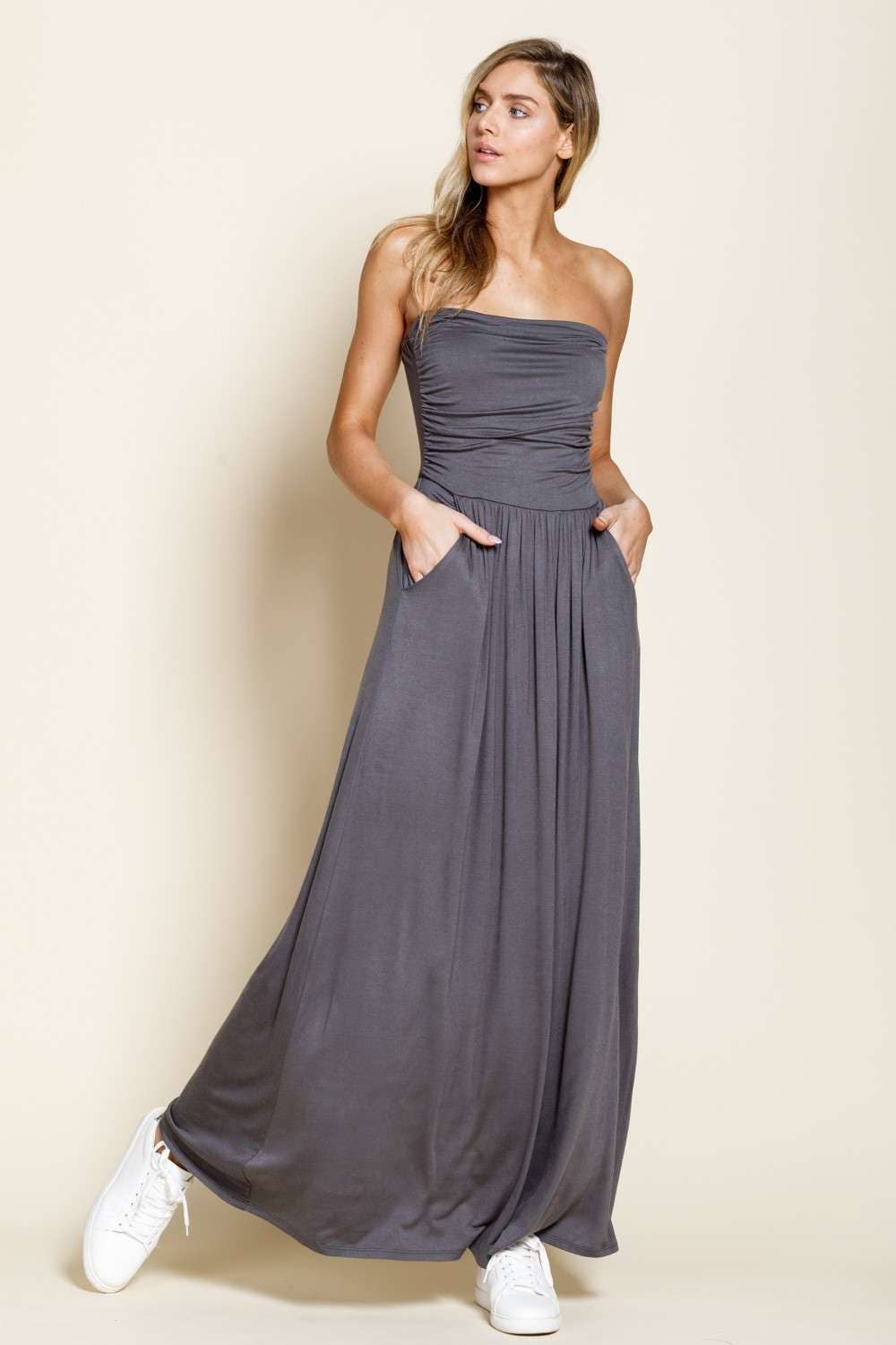 JERSEY MAXI DRESS