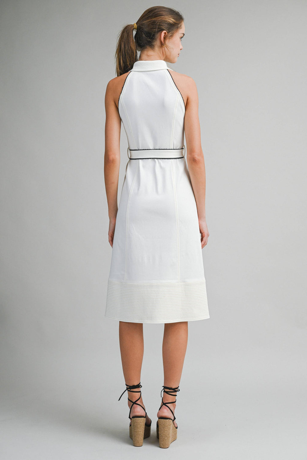Halter Midi Dress