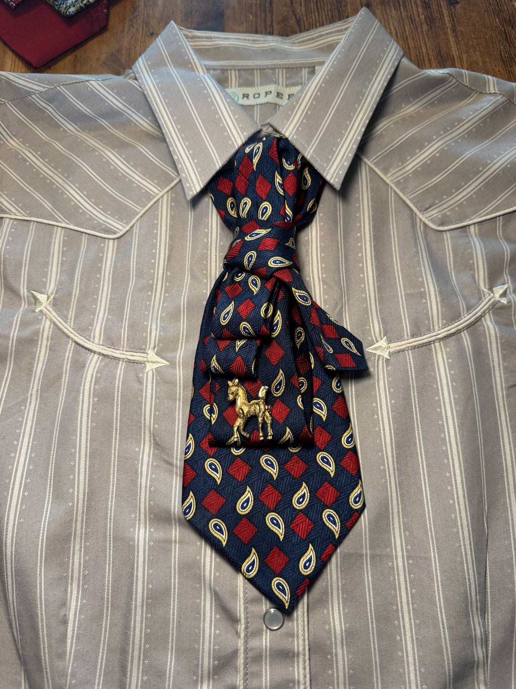The Golden Pony Tie