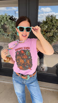 Space Cowboy Pink Tank