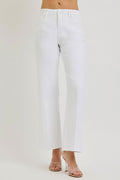 Tummy Contol Highrise Ankle Wide Crease Line
