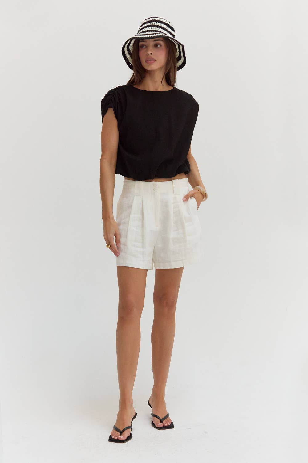 Samara Bubble Hem Top