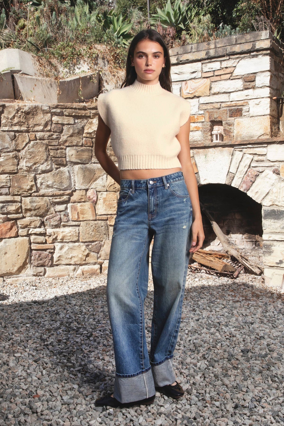 Mock Neck Sweater