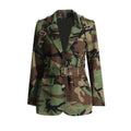 Belted Tailored Blazer