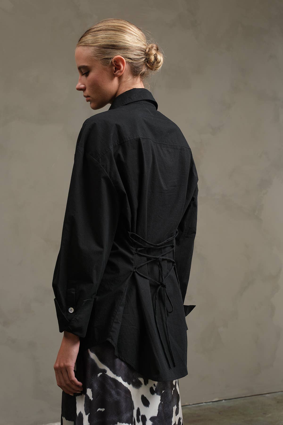 Taylor Shirt with Back Tie