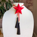 Lone Star Crimson with Red & Black