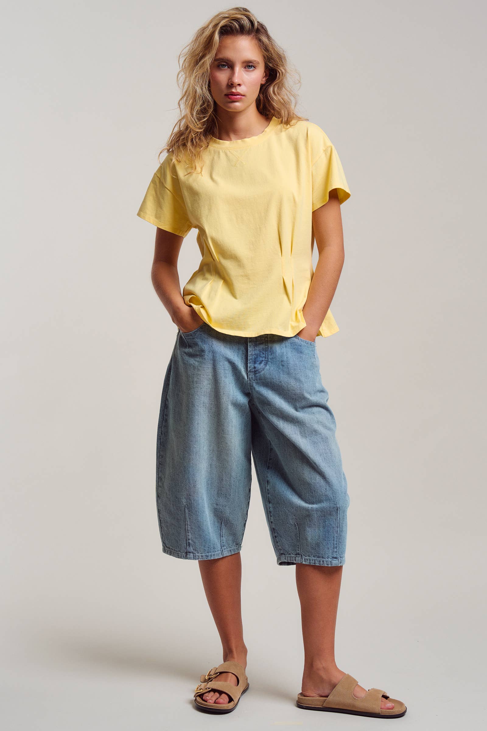 Cotton Spandex Everyday Tee