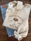 Espresso Martini Embroidered Sweatshirt 