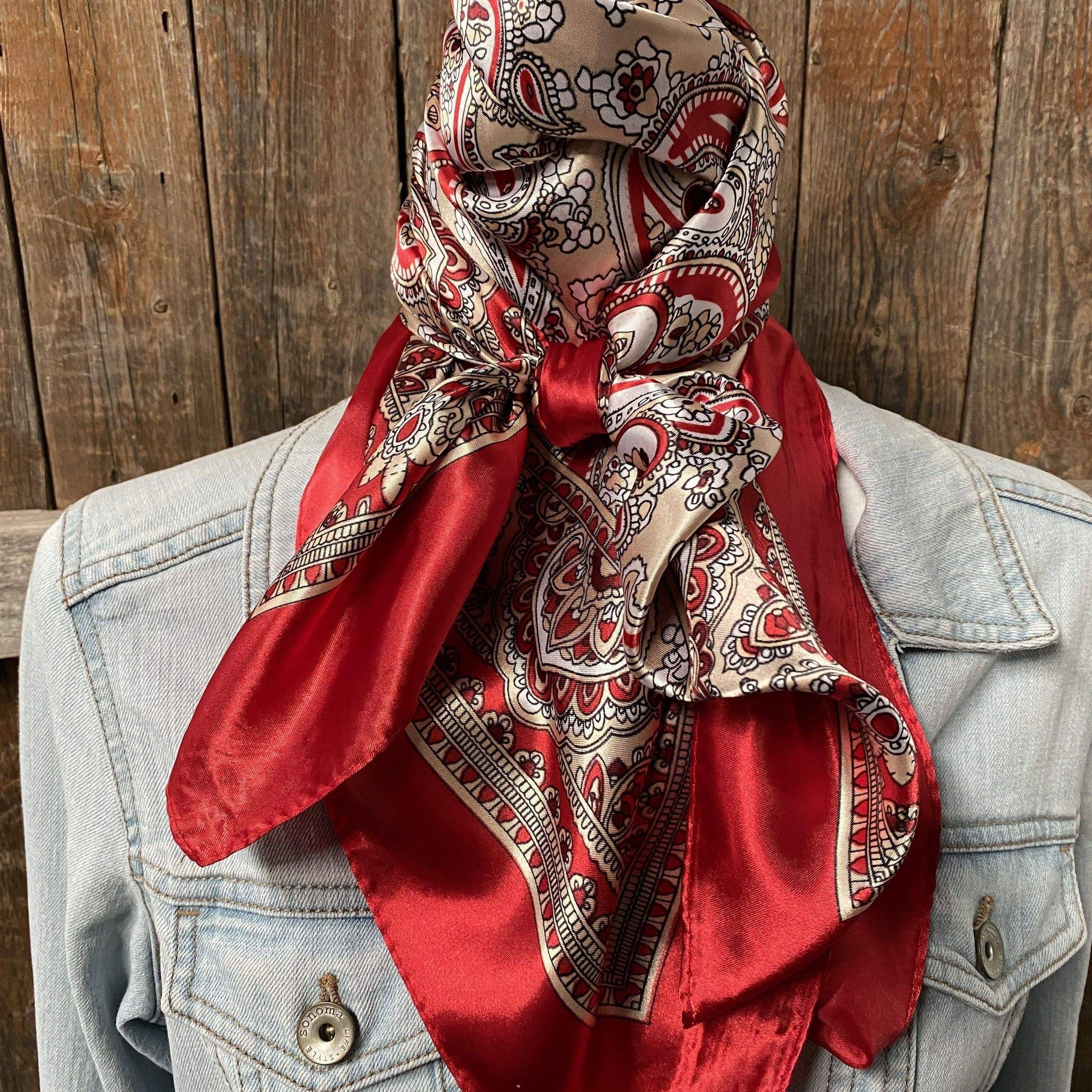 Classic Paisley Wild Rag / Scarf