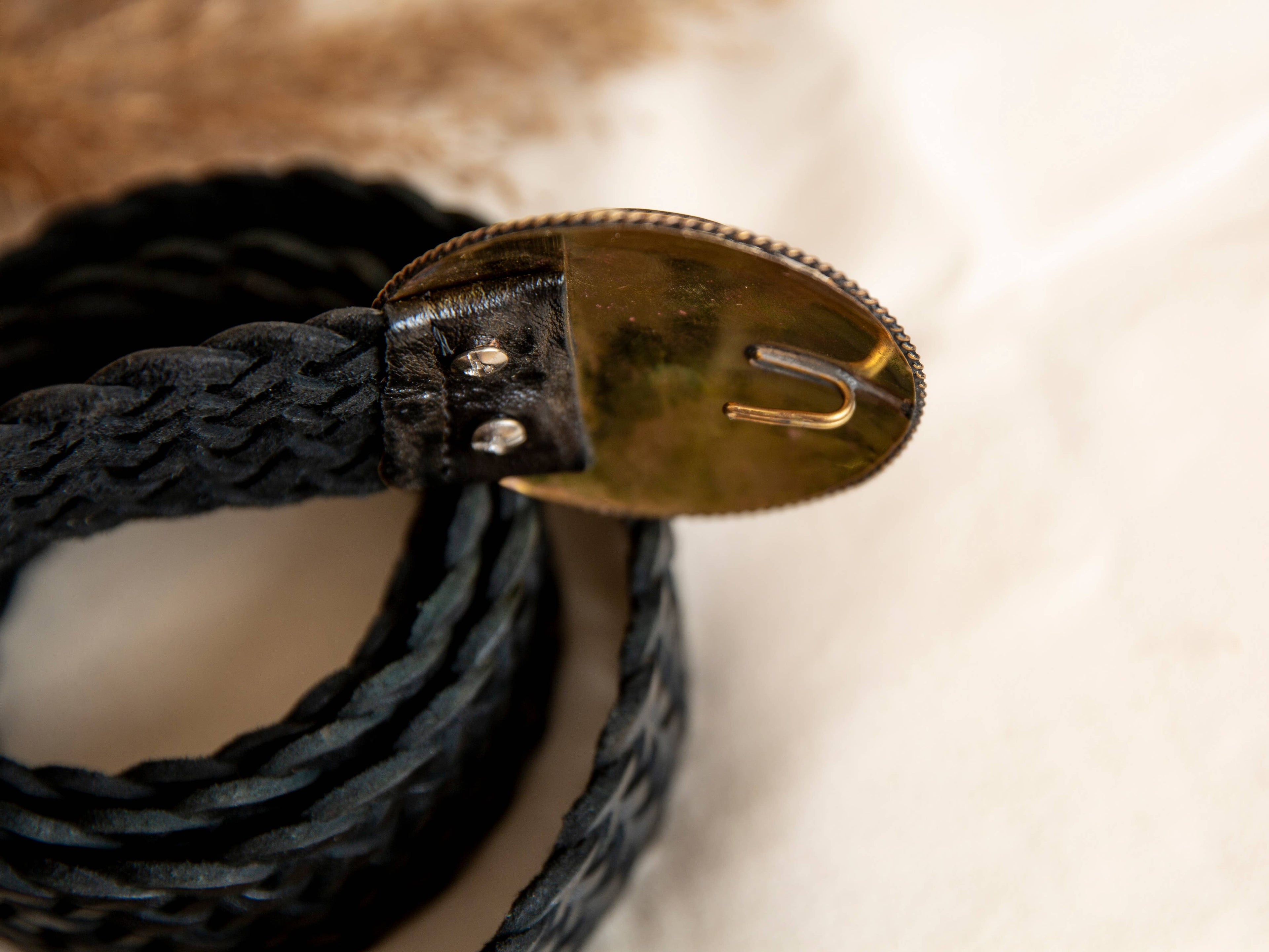 Empire Brown Leather Belt