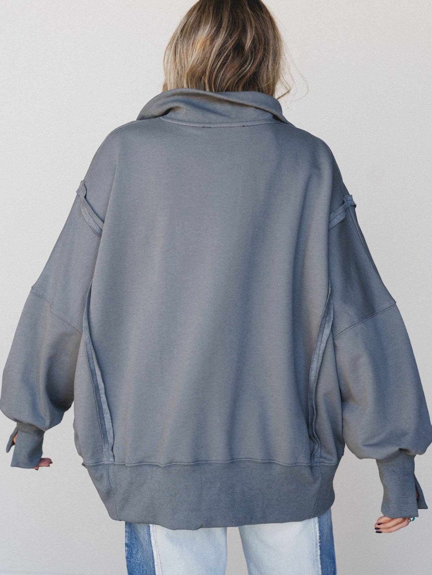 Stay Soft Top - Dark Grey