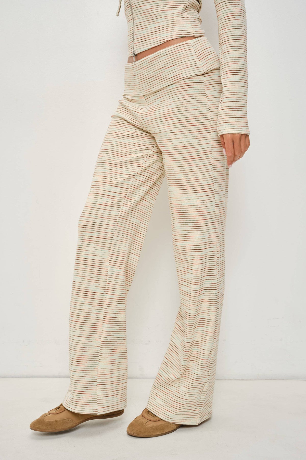 SAILOR STRIPED FOLD OVER PANTS (top sold separate )