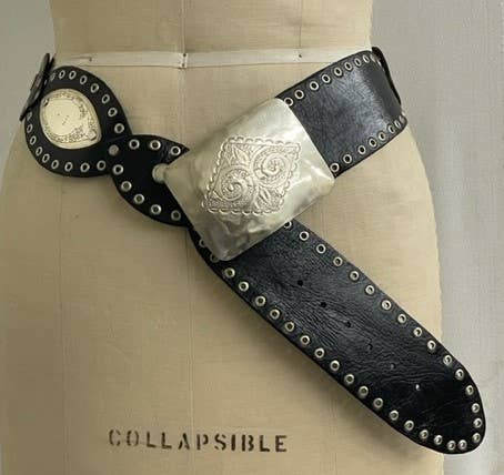 Black Leather Belt