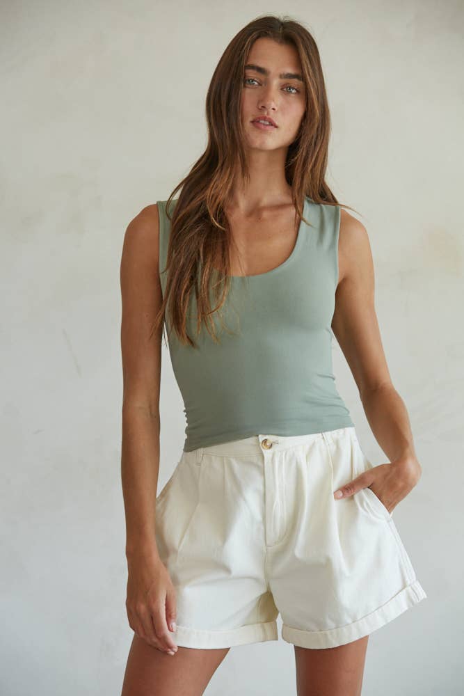 Double Layered Seamless Top