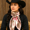 Pretty In Pink Roses Wild Rag/Scarf