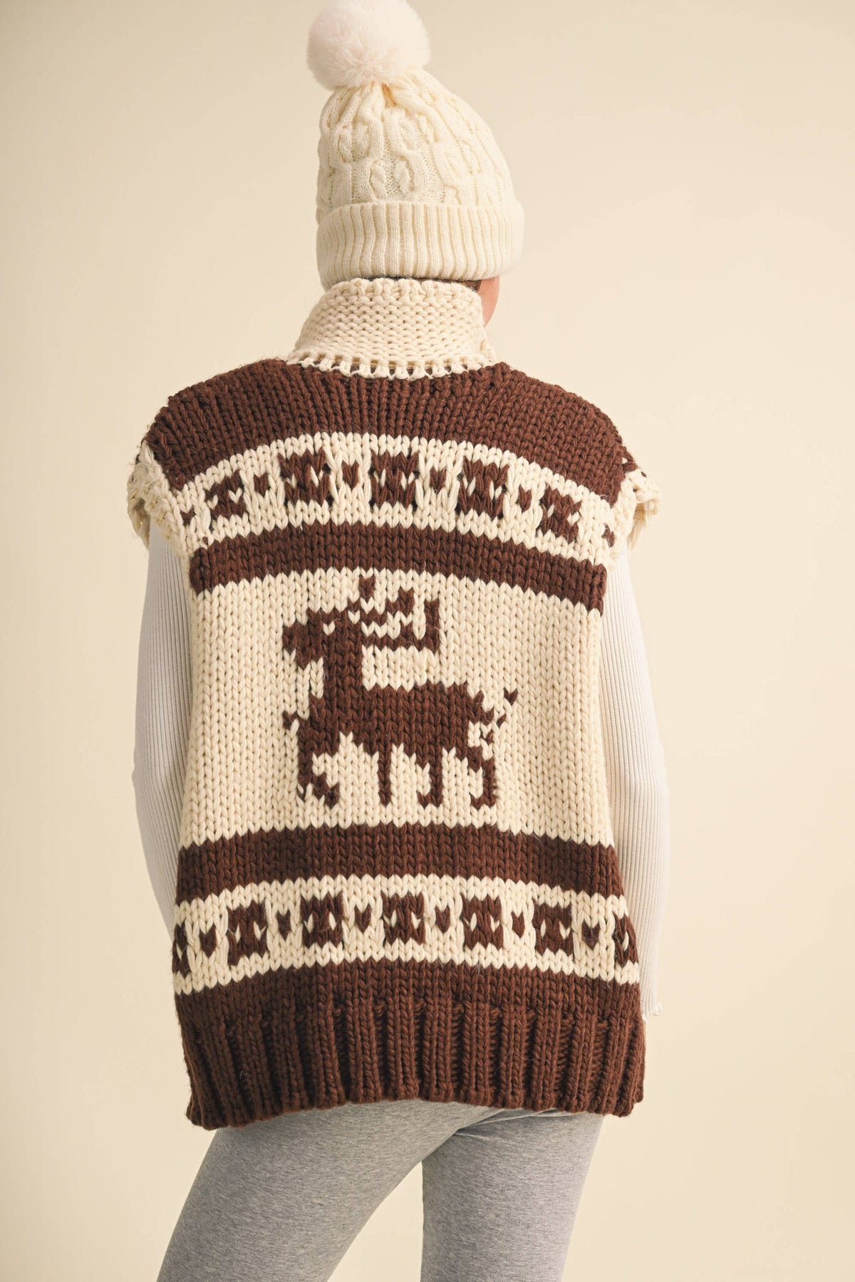 Chunky Zip Up Vest