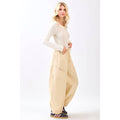 TWILL DROP POCKET PULL-ON PARACHUTE PANTS