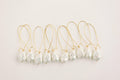 Natural Pearl Minimalist Threader Earrings