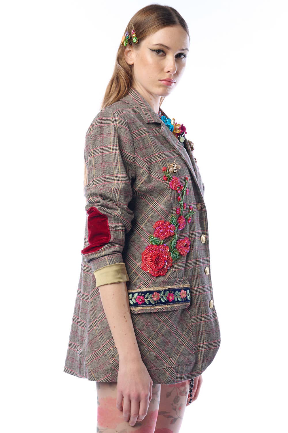 Elizabeth Floral Blazer-FINAL SALE ITEM